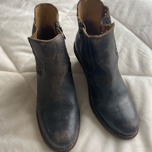 bed stu ankle boot distress leather